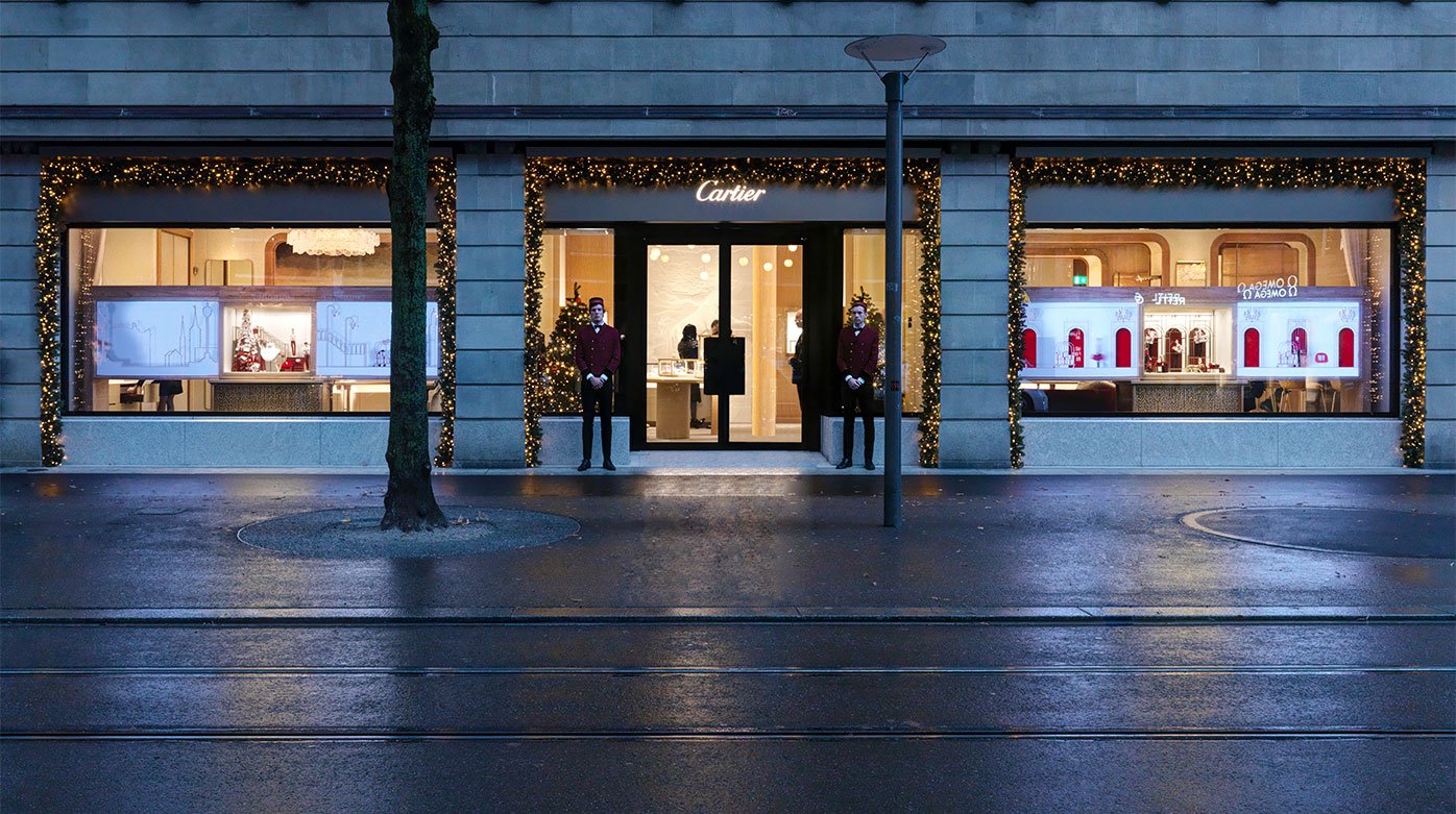 Cartier opened its new 550 m2 boutique in the heart of Zurich. 4urspace