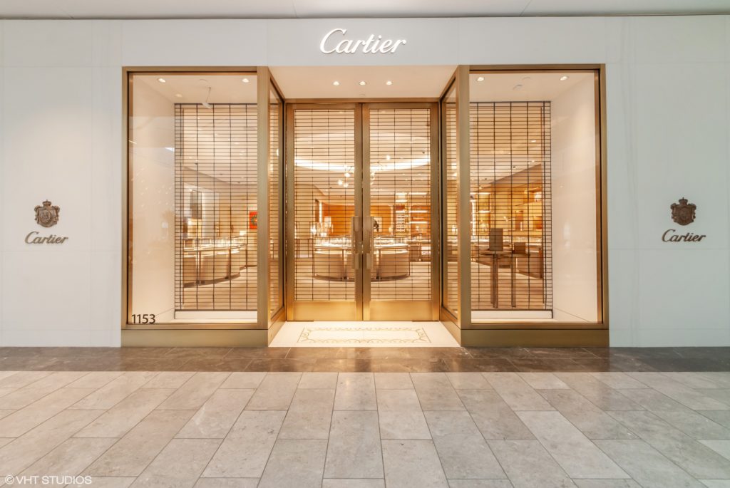 Take a look at the new Cartier store at 